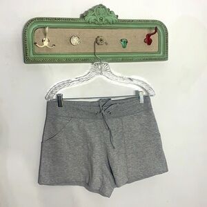 Vintage 90s Lady Foot Locker Grey Cotton Casual Shorts Small women’s